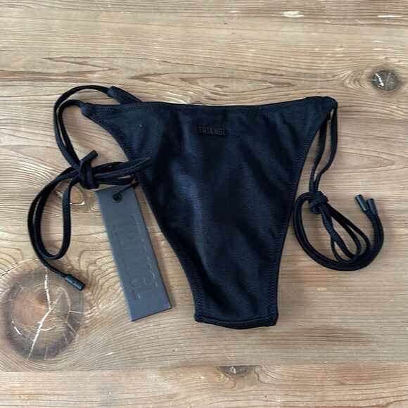 TRIANGL VINCA BOTTOM ONLY EBONY BLACK NEW WITH TAG - Picture 4 of 4